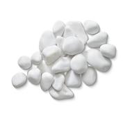 Buttercup Farm Aurora Bulk Bag 850 Kg - 20-40 mm White Round Premium Pebbles - L100 X W100 X H80 Cm