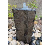 Buttercup Farm Basalt Fountain Water Feature With Pump, Light, Reservoir And Grid - Dia30mm, 20-30Cm W X 70Cm H