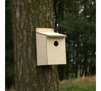 Buttercup Farm Bird Box Kit With 32mm Hole - Plywood - L15 X W13 X H23 Cm