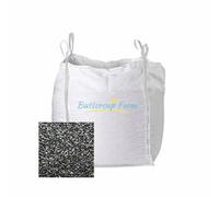 Buttercup Farm Black Premium Chippings White And Grey Basalt Gravel - 12-25mm - Premium Aggregate Bulk Bag - 850 Kilos
