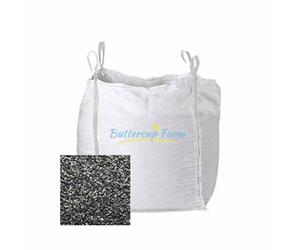 Buttercup Farm Black Premium Chippings White And Grey Basalt Gravel - 12-25mm - Premium Aggregate Bulk Bag - 850 Kilos
