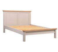 Buttercup Farm Bologna Painted 4 Ft 6In Panel Bed - L154 X W209 X H105 Cm - Oak