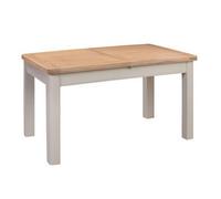 Buttercup Farm Bologna Painted Butterfly Extension Table (Extends To 200Cm) - L90 X W140 X H76 Cm - Oak