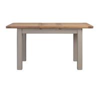 Buttercup Farm Bologna Painted Extending Table (Extends To 153Cm) - L80 X W120 X H78 Cm - Oak
