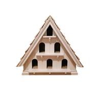 Buttercup Farm Brockley 3-Tiered Traditional English Large Wall Mounted Dovecote With 6 Compartments For Doves Or Pigeons - L38 X W94 X H85 Cm