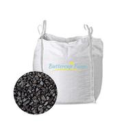 Buttercup Farm Charcoal (Black) Chippings 14mm - Premium Aggregate Bulk Bag - 850 Kilos