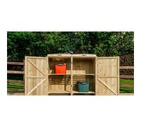 Buttercup Farm Chatburn 4 Box Store - Timber - Fits 4 x Boxes in Brown Buttercup Farm Brown