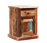 Buttercup Farm Coastal Bedside Table - Wood - L40 X W45 X H60 Cm