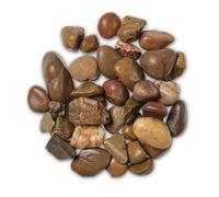 Altico Garden Products Ltd Coastal Shore Bulk Bag 850kg Pebbles, 20-45mm Mixed Brown Quartzite Altico Garden Products Ltd Multicolor
