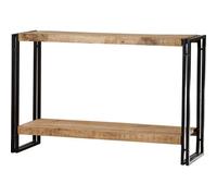 Buttercup Farm Cosmo Industrial Console Table - Solid Mango Wood - L35 X W120 X H76 Cm