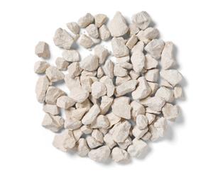 Buttercup Farm Cotswold Stone Bulk Bag 850 Kg Chippings - 14-26 mm Cream Coloured Limestone - L100 X W100 X H80 Cm