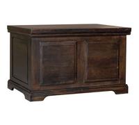 Buttercup Farm Dakota Large Box - Mango Wood - L50 X W80 X H50 Cm - Dark Finish