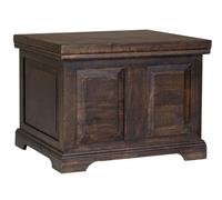 Buttercup Farm Dakota Small Box - Mango Wood - L50 X W60 X H45 Cm - Dark Finish