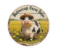 Buttercup Farm Days Sign Metal Tin Sign Plaque