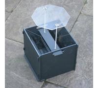 Buttercup Farm Eco Moth Trap Without Light Inc. Rain Guard - Ldpe/recycled Plastic Board/acrylic Sheet - L33 X W33 X H30 Cm