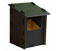 Buttercup Farm Eco Robin Nest Box - Recycled Ldpe Plastic/wood - L17 X W17 X H26 Cm