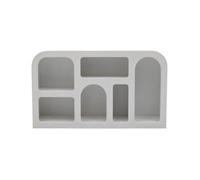 Buttercup Farm Geo Geometric Medium Sideboard/display Cabinet - L38 X W130 X H75 Cm - Brown