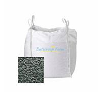 Buttercup Farm Green Slate Chippings - 40mm - Premium Aggregate Bulk Bag - 850 Kilos