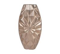 Buttercup Farm Hatton Cast Aluminium Vase - L8 X W16 X H33 Cm - Champagne Gold
