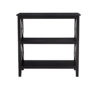 Buttercup Farm Heritage Three Shelf Bookcase - Wood - L81 X W40 X H81 Cm - Black