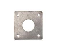 Buttercup Farm Hole Plates For Bird Boxes - Pack Of 10 - Stainless Steel - 2.5 Cm (Diameter Of Hole)