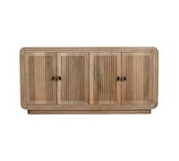 Buttercup Farm Hudson Carved 4 Doors Large Sideboard - Mango Wood - L45 X W163 X H80 Cm