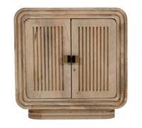 Buttercup Farm Hudson Carved Mini Sideboard - Mango Wood - L40 X W63 X H63 Cm