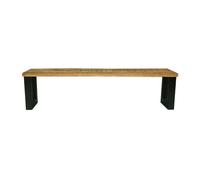 Buttercup Farm Induse Bench - Mango Wood/iron - L44 X W140 X H45 Cm - Mango Pp Saw Finish