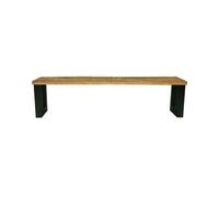 Buttercup Farm Induse Bench - Mango Wood/iron - L44 X W160 X H45 Cm - Mango Pp Saw Finish