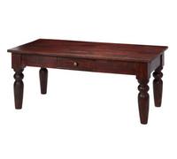 Buttercup Farm Jaipur Dark Mango Coffee Table - Solid Mango Wood - L55 X W45 X H110 Cm
