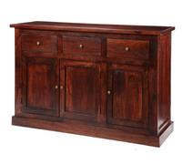 Buttercup Farm Jaipur Dark Mango Large Sideboard - Solid Mango Wood - L50 X W135 X H90 Cm