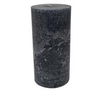 Buttercup Farm Libra Rustica Pillar Candle - Paraffin - L10 X W10 X H20 Cm - Dark Grey