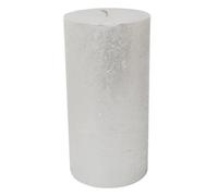 Buttercup Farm Libra Rustica Pillar Candle - Paraffin - L10 X W10 X H20 Cm - Pearl/white