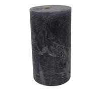 Buttercup Farm Libra Rustica Pillar Candle - Paraffin - L7 X W7 X H12 Cm - Dark Grey