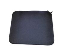 Buttercup Farm Luxury Piped Waterproof Seat Pads - Single Black Cushion - Outdoor Cushion For Garden Furniture