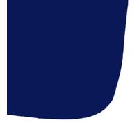 Buttercup Farm Luxury Piped Waterproof Seat Pads - Triple Navy Cushion - Outdoor Cushion For Garden Furniture