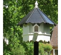 Buttercup Farm Manningtree Dovecote, One Tiered Hexagonal Birdhouse - Traditional English Pole Mounted Birdhouse For Doves Or Pigeons