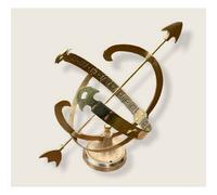 Buttercup Farm Medium Brass Armillary - 8 Inch Dia, Approx. 2Kg