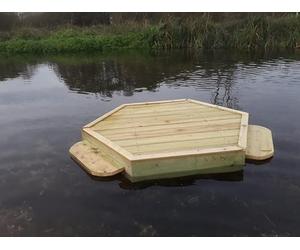 Buttercup Farm Medium Hexagonal Duck Float - L130 x W130 cm