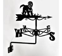 Buttercup Farm Mini Cockapoo Weathervane - Black wind vane - Steel Buttercup Farm Black
