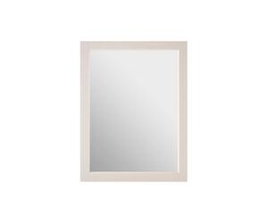 Buttercup Farm Mirrored Wall Cabinet With 2 Inner Shelves - Wood - L16 X W51 X H66 Cm - White