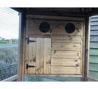 Buttercup Farm Nest Box For Outdoor Aviary, Bird Shelter Housing, Night Roosting Box For Aviaries - L86.4 X W38 X H86.4 Cm