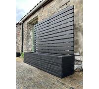 Buttercup Farm Norfolk Planter & Trellis- 2 Pack- Colour Choice- L150 x W40 x H180 cm Buttercup Farm Multicolor