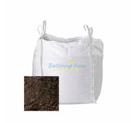 Buttercup Farm Premier Double Screened Topsoil - Premium Aggregate Bulk Bag - 850 Kilos