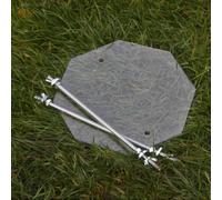 Buttercup Farm Rain Guard For Moth Trap - Polycarbonate - L26 X W26 X H0.3 Cm