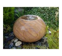 Buttercup Farm Rainbow Sandstone Arius Water Feature With Pump, Light, Reservoir And Grid - Dia50Cm X 36Cm H