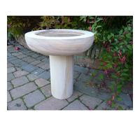 Buttercup Farm Rainbow Sandstone Dundee Bird Bath - 45Cm Dia X 62Cm H