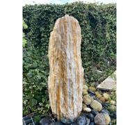 Buttercup Farm Riveria Monolith Water Feature With Pump, Light, Reservoir And Grid - 70-80Cm H, 25-30Cm Base