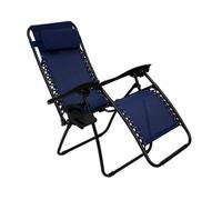 Buttercup Farm Royalcraft Zero Gravity Relaxer - Textylene/steel - H111.5 X W65 X L70 Cm - Blue