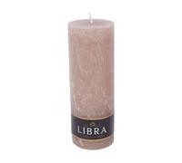Buttercup Farm Rustica Pillar Candle - Paraffin Wax - L7 X W7 X H19 Cm - Taupe